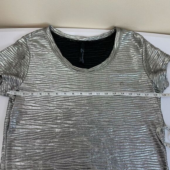Seven 7| Premium Quality Brand|Metallic| 90s Vintage Blouse - Picture 7 of 9